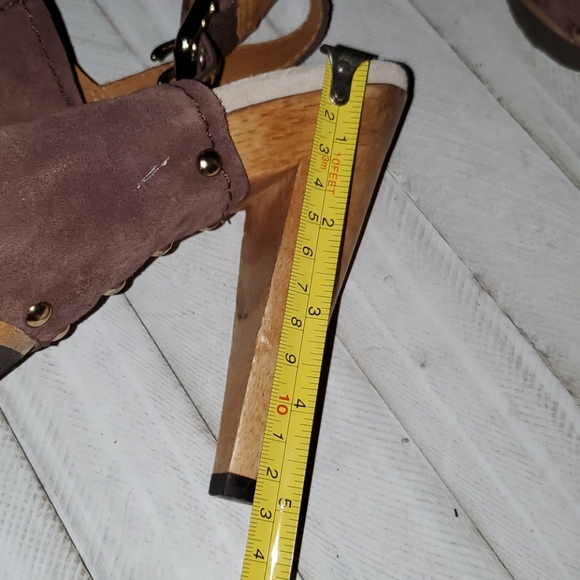 Kors Michael Kors S. 7 M Brown Suede Studded Design - Picture 6 of 8